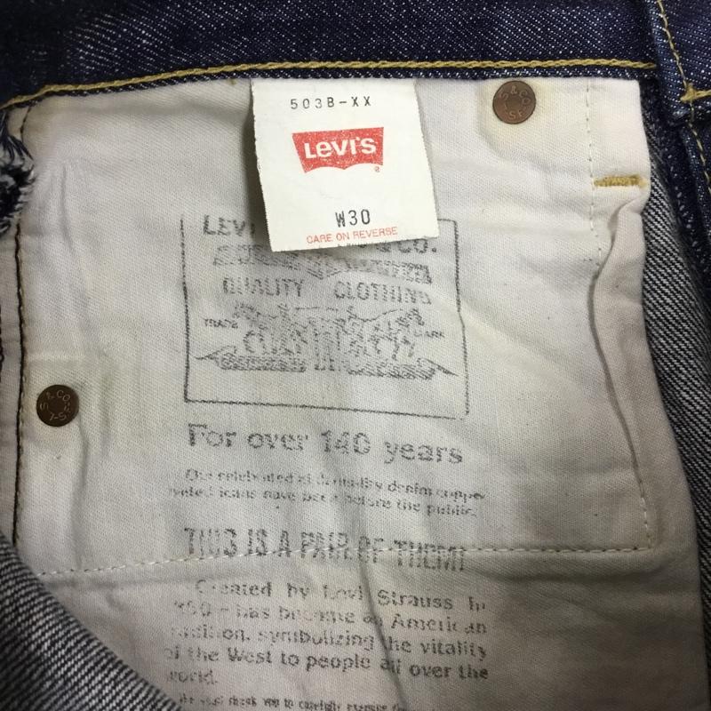 リーバイストラウスアンドコー Levi Strauss & co. パンツ デニム、ジーンズ デニムパンツ ストレートパンツ ワイドパンツ カジュアルパンツ 30インチ 無地 インディゴ / インディゴ /  メンズ USED 古着 中古 10115624