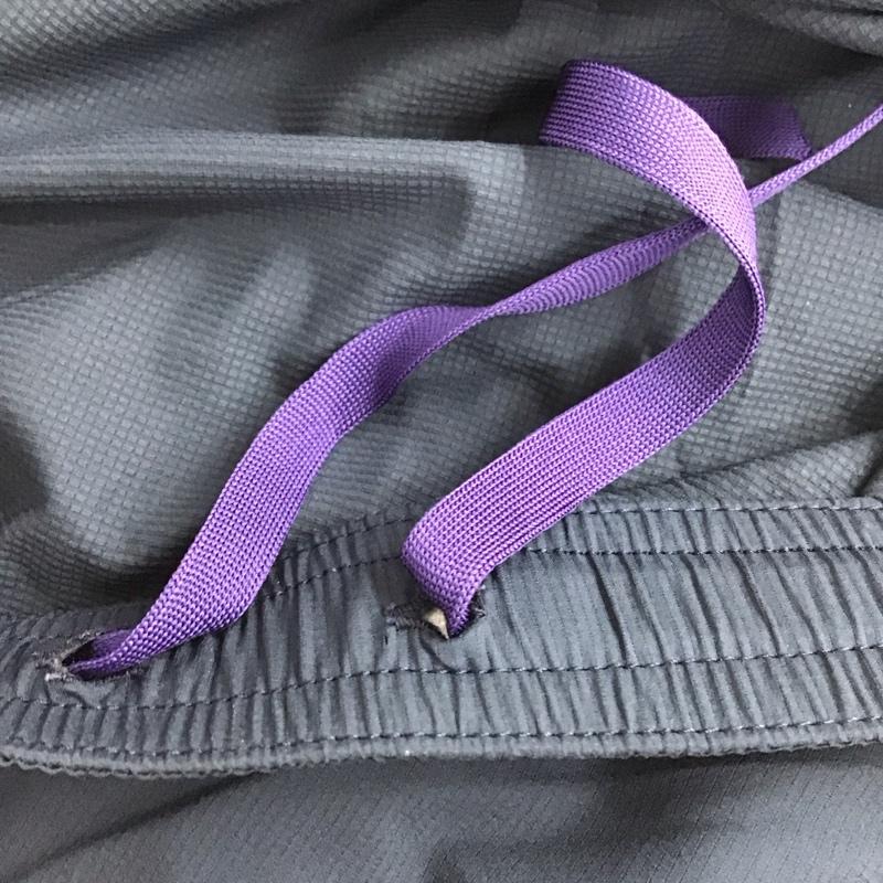 ザノースフェイス THE NORTH FACE スカート ミニスカート NTW53078 Swallowtail Skirt L ロゴ、文字 紺 / ネイビー /  レディース USED 古着 中古 10129202