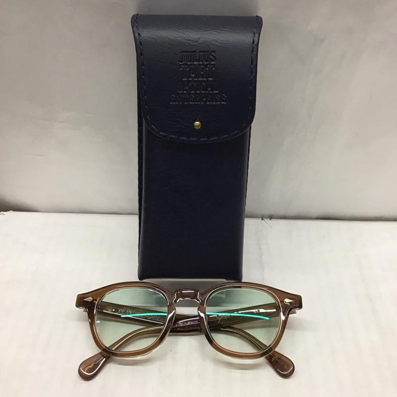 古着 USED めがね・サングラス サングラス JULIUS TART OPTICAL プラスチックフレーム PL-103 ワンポイント 茶 / ブラウン /  メンズ USED 古着 中古 10118207