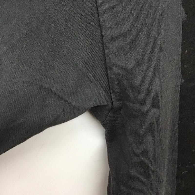 ハーレーダビッドソン Harley-Davidson カットソー 長袖 長袖カットソー プリントカットソー クルーネック L プリント 黒 / ブラック /  メンズ USED 古着 中古 10133146