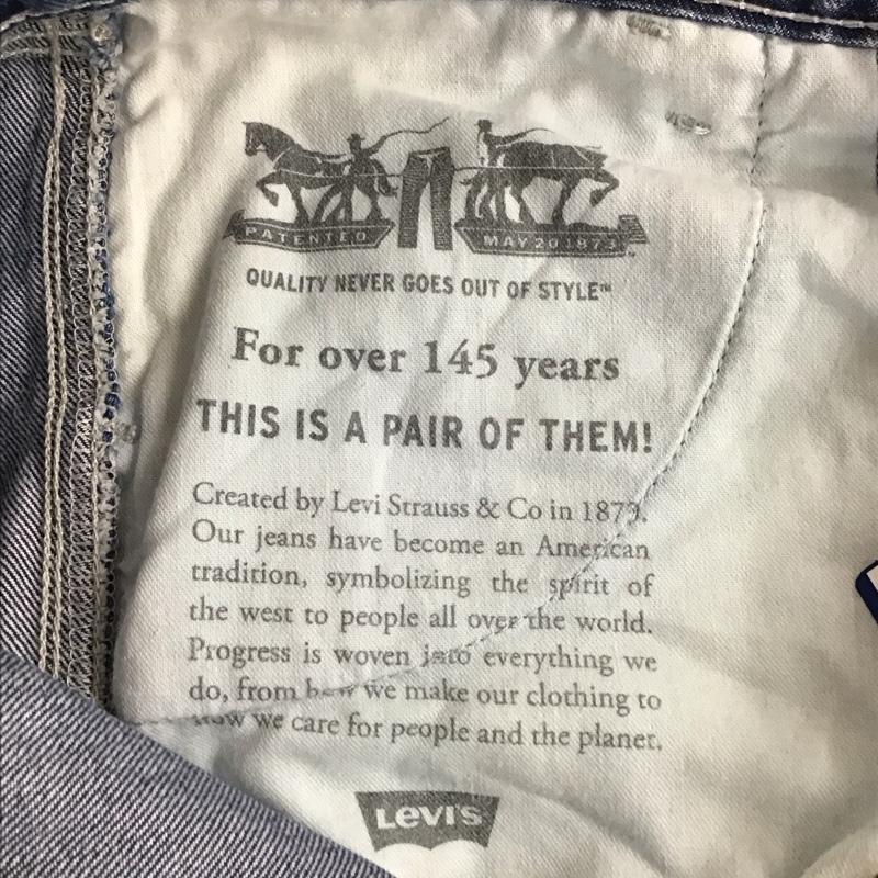 リーバイストラウスアンドコー Levi Strauss & co. パンツ デニム、ジーンズ デニムパンツ ワーカージーンズ カジュアルパンツ ストレートパンツ 32インチ 無地 インディゴ / インディゴ /  メンズ USED 古着 中古 10107247