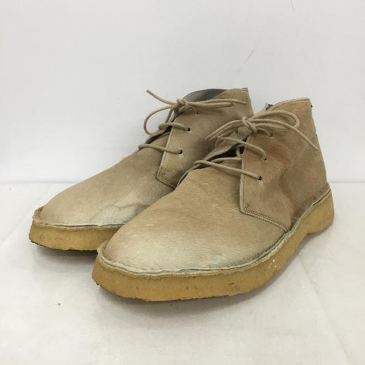カンペール CAMPER ブーツ ショートブーツ デザートブーツ 41 無地 ベージュ / ベージュ /  メンズ USED 古着 中古 10140603