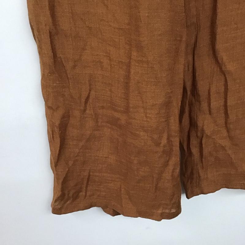 シーピーシーエム CPCM パンツ スラックス FREE 無地 茶 / ブラウン /  レディース USED 古着 中古 10144060