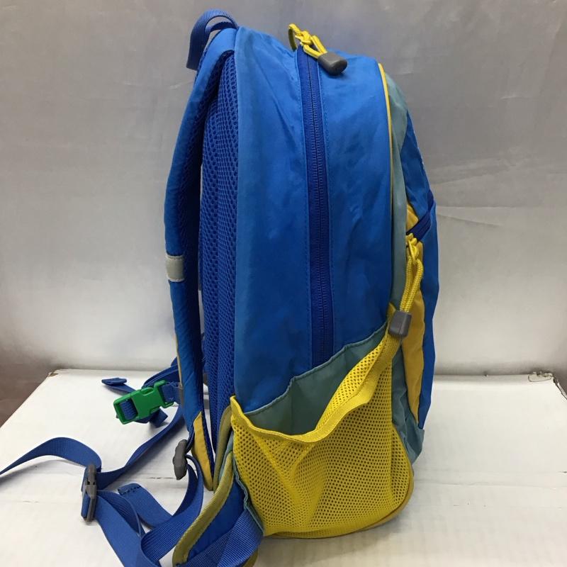 ザノースフェイス THE NORTH FACE バッグ バッグ NMJ71402 SMALL DAY キッズ リュック バックパック ロゴ、文字 青 / ブルー / X 黄 / イエロー /  ボーイズ USED 古着 中古 10116283