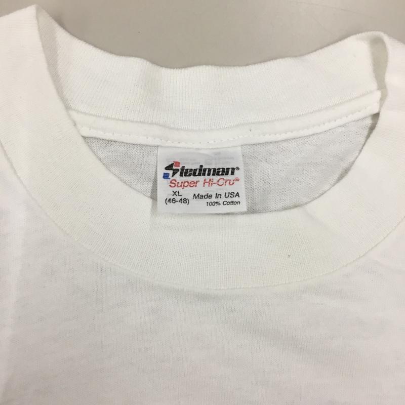 古着 USED Tシャツ 半袖 プリントTシャツ クルーネックカットソー 1990年 コピーライト monstergoose&grimm XL プリント 白 / ホワイト /  メンズ USED 古着 中古 10119715