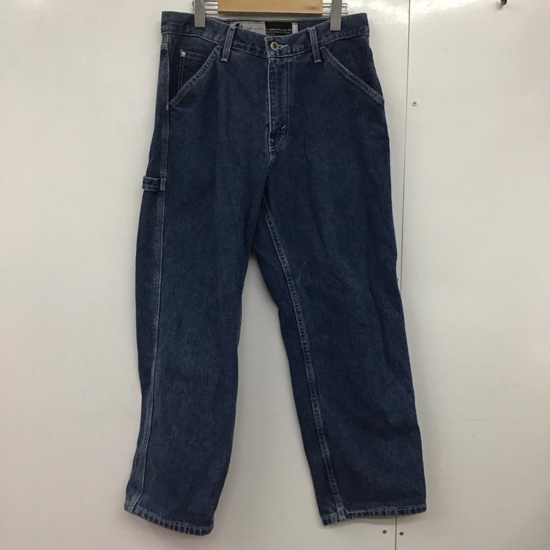 リーバイストラウスアンドコー Levi Strauss & co. パンツ デニム、ジーンズ デニムパンツ ワイドパンツ カジュアルパンツ 30インチ 無地 インディゴ / インディゴ /  メンズ USED 古着 中古 10142984