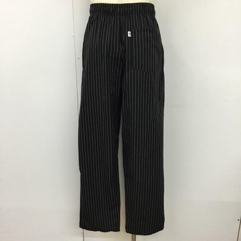 アンコモンスレッズ uncommon threads パンツ ワークパンツ、ペインターパンツ ワイドパンツ カジュアルパンツ ワークパンツ ストライプパンツ ストライプ 黒 / ブラック /  メンズ USED 古着 中古 10115016