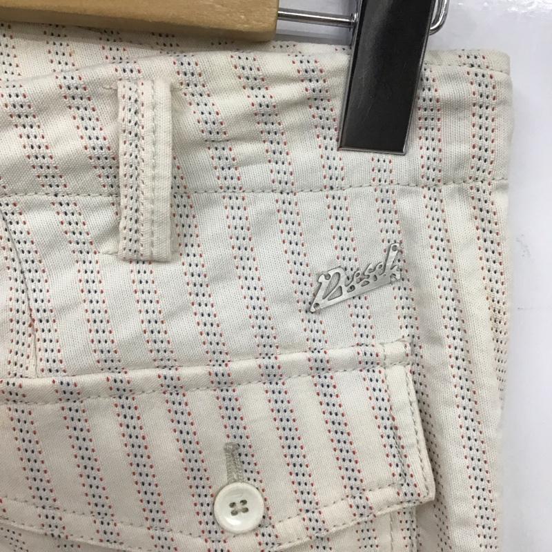 ディーゼル DIESEL パンツ チノパン チノパン カジュアルパンツ ワイドパンツ ストレッチパンツ ストライプ マルチカラー / マルチカラー /  レディース USED 古着 中古 10115188