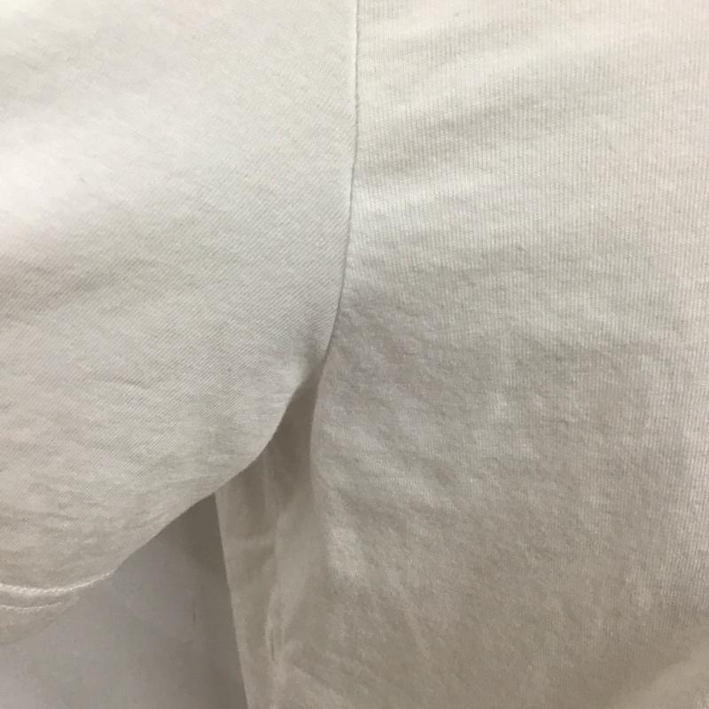トミーヒルフィガー TOMMY HILFIGER Tシャツ 半袖 半袖カットソー プリントTシャツ クルーネックカットソー M ロゴ、文字 白 / ホワイト /  メンズ USED 古着 中古 10127635