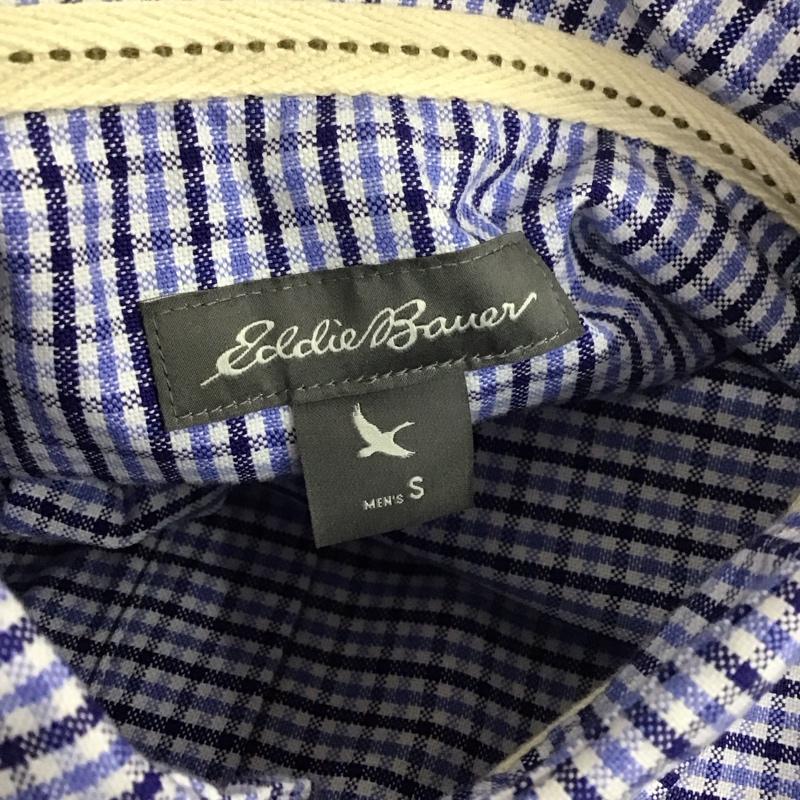 エディーバウアー Eddie Bauer シャツ、ブラウス 半袖 半袖シャツ チェックシャツ ボタンダウンシャツ S チェック マルチカラー / マルチカラー /  メンズ USED 古着 中古 10111128