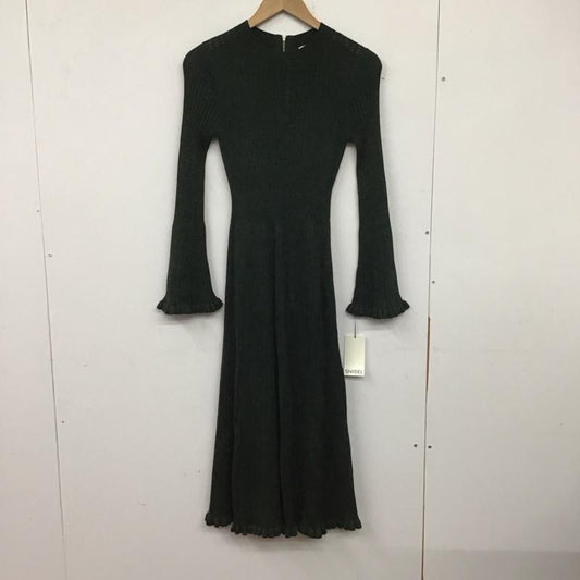 スナイデル SNIDEL ワンピース ロングスカート 長袖ワンピース ロングスカート フレアスカート FREE 無地 緑 / グリーン /  レディース USED 古着 中古 10142049