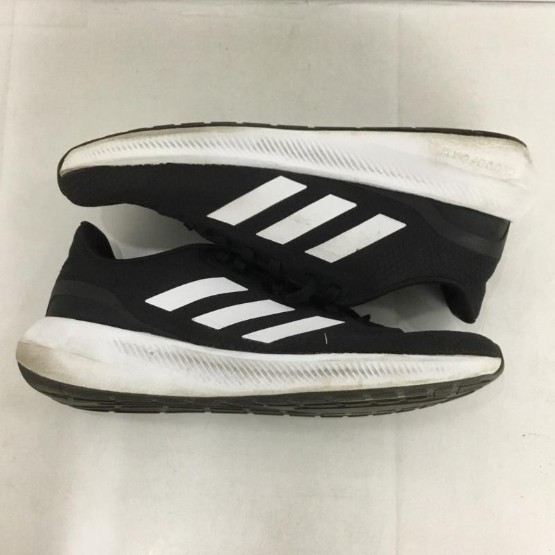 アディダス adidas スニーカー スニーカー HQ3790 CORERUNNER 3 27cm 27.0cm ワンポイント 黒 / ブラック / X 白 / ホワイト /  メンズ USED 古着 中古 10138541