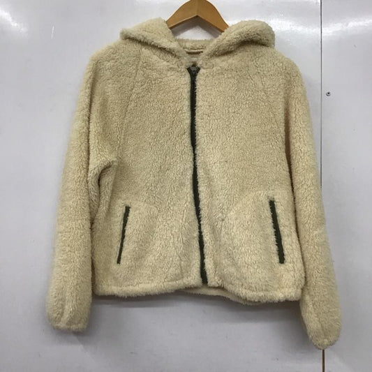 エヘカソポ ehka sopo ジャケット、上着 ジャケット、ブレザー 1302732 フリースジャケット パーカー FREE 無地 アイボリー / アイボリー /  レディース USED 古着 中古 10143835