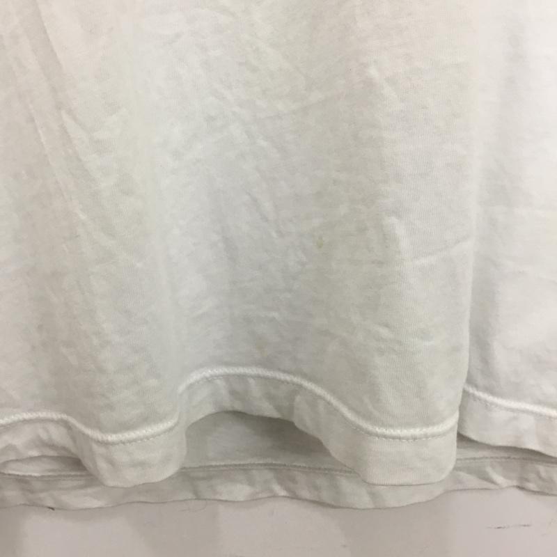 アルマーニエクスチェンジ ARMANI EXCHANGE Tシャツ 半袖 3HYTBG YJ73Z バックロゴ Vネック XS ロゴ、文字 白 / ホワイト /  レディース USED 古着 中古 10150794