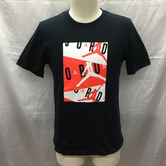 エアジョーダン AIR JORDAN Tシャツ 半袖 cd5629-010 ジョーダンバスケットボールトップス 半袖カットソー プリントTシャツ S ロゴ、文字 黒 / ブラック /  メンズ USED 古着 中古 10121792