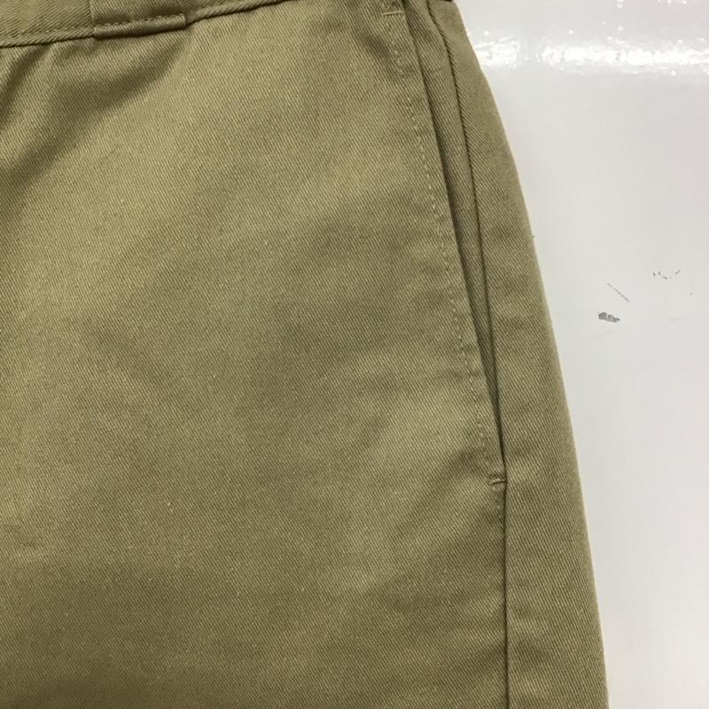 ディッキーズ Dickies パンツ ワークパンツ、ペインターパンツ ワークパンツ ワイドパンツ カジュアルパンツ チノパン 28インチ 無地 ベージュ / ベージュ /  メンズ USED 古着 中古 10139030