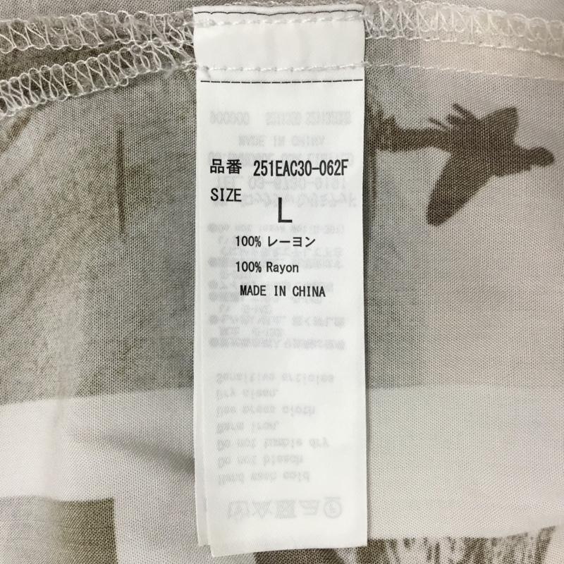 アズールバイマウジー AZUL BY MOUSSY シャツ、ブラウス 半袖 251eac30-062f SURFPHOTOSHIRT 半袖シャツ L プリント マルチカラー / マルチカラー /  メンズ USED 古着 中古 10115823