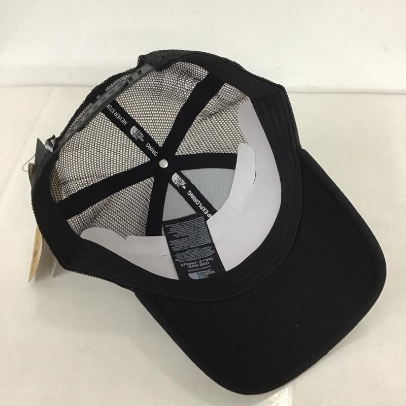 ザノースフェイス THE NORTH FACE 帽子 キャップ NF0A5FXA MUDDER TRUCKER メッシュキャップ タグ付き ロゴ、文字 黒 / ブラック /  メンズ USED 古着 中古 10132508