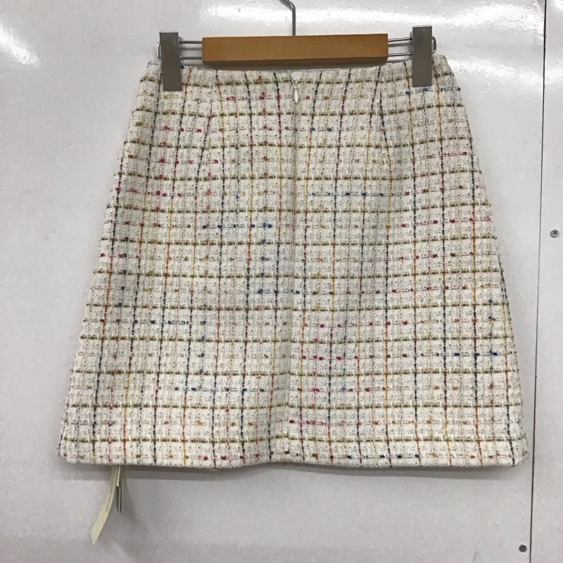 リリー ブラウン Lily Brown スカート ミニスカート LWFS184094 ツイードスカート 0  マルチカラー / マルチカラー /  レディース USED 古着 中古 10144017