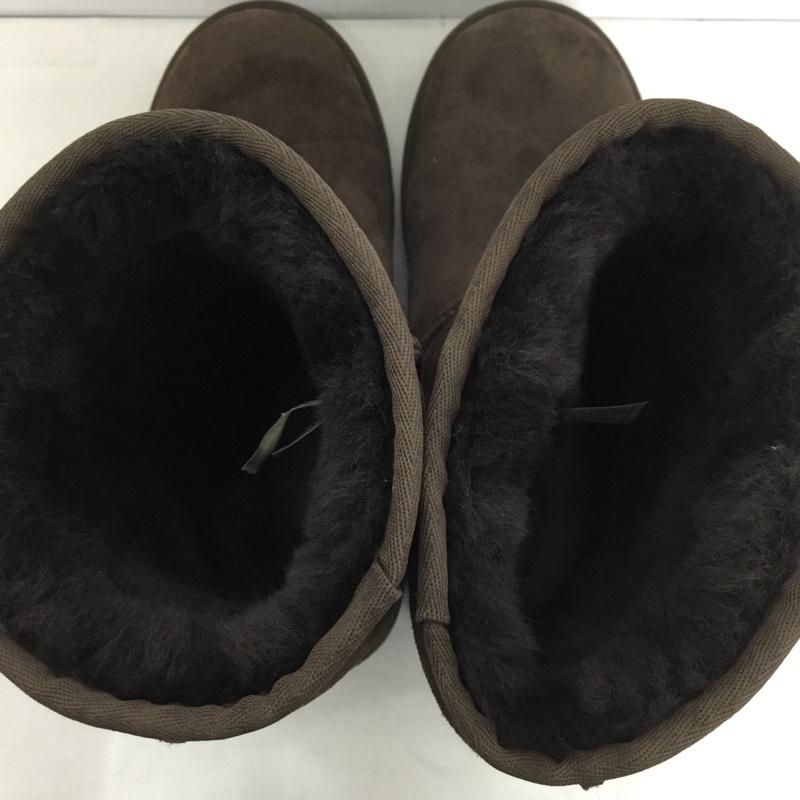 アグ UGG ブーツ 一般 5835 ムートンブーツ 26cm 26.0cm ロゴ、文字 茶 / ブラウン /  メンズ USED 古着 中古 10142177