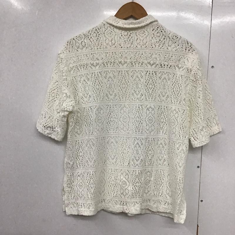 ローリーズファーム LOWRYS FARM シャツ、ブラウス 半袖 FREE 無地 白 / ホワイト /  レディース USED 古着 中古 10144584