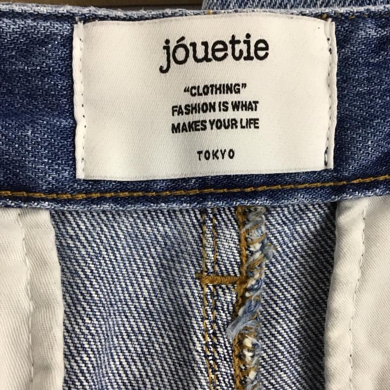 ジュエティ jouetie パンツ デニム、ジーンズ 082122400201-01 チェッカーパターンデニム M 無地 マルチカラー / マルチカラー /  レディース USED 古着 中古 10140909