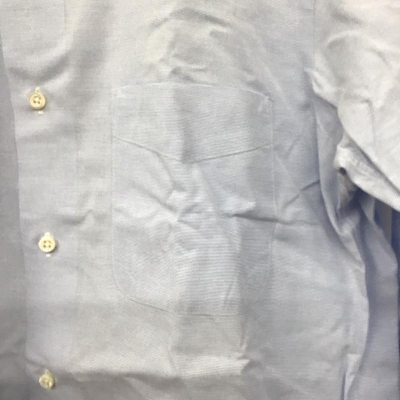 ユナイテッドアローズ UNITED ARROWS シャツ、ブラウス 長袖 長袖シャツ 無地シャツ カラーシャツ 38 無地 水色 / ライトブルー /  メンズ USED 古着 中古 10134948