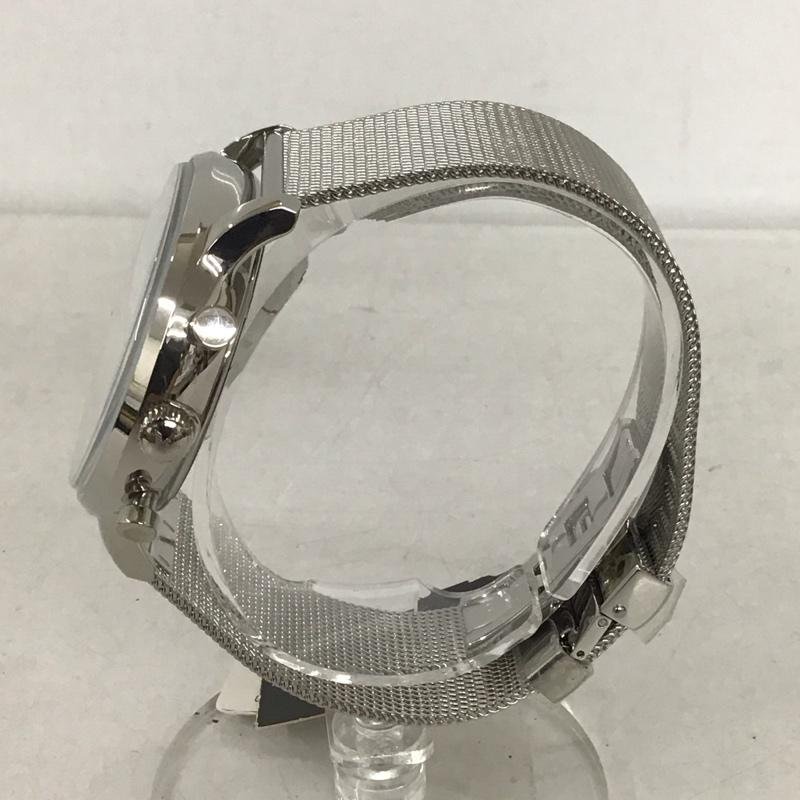 エンポリオアルマーニ EMPORIO ARMANI 腕時計 アナログ（クォーツ式） AR-0390 メッシュ ロゴ、文字 銀 / シルバー /  メンズ USED 古着 中古 10134055