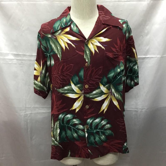 古着 USED シャツ、ブラウス 半袖 半袖シャツ カラーシャツ 半袖カットソー アロハシャツ M 総柄 マルチカラー / マルチカラー /  メンズ USED 古着 中古 10108282