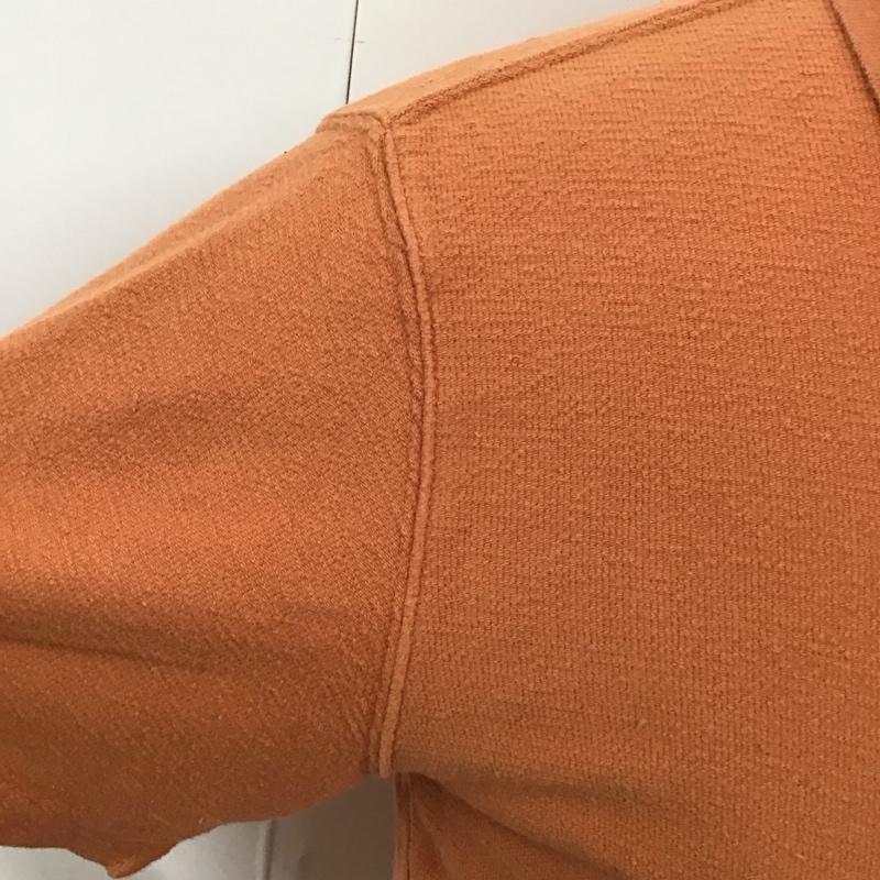 サタデーズサーフニューヨークシティー SATURDAYS SURF NYC ポロシャツ 半袖 半袖ポロシャツ カラーシャツ 半袖カットソー S 無地 橙 / オレンジ /  メンズ USED 古着 中古 10113107