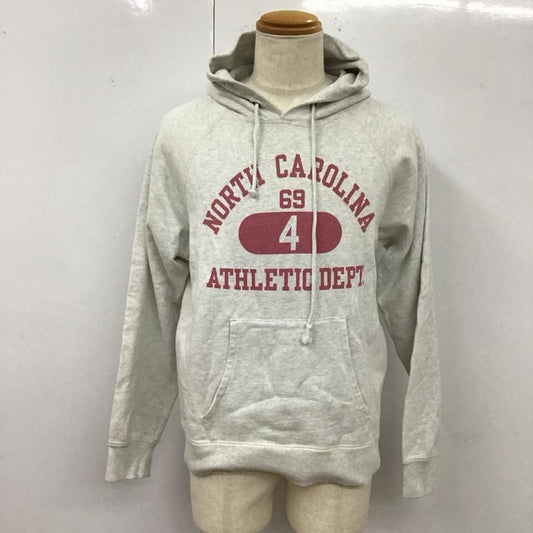 チャンピオン Champion パーカー 長袖 長袖パーカー フード付きパーカー プリントスウェット トレーナー L プリント 灰 / グレー /  メンズ USED 古着 中古 10121041