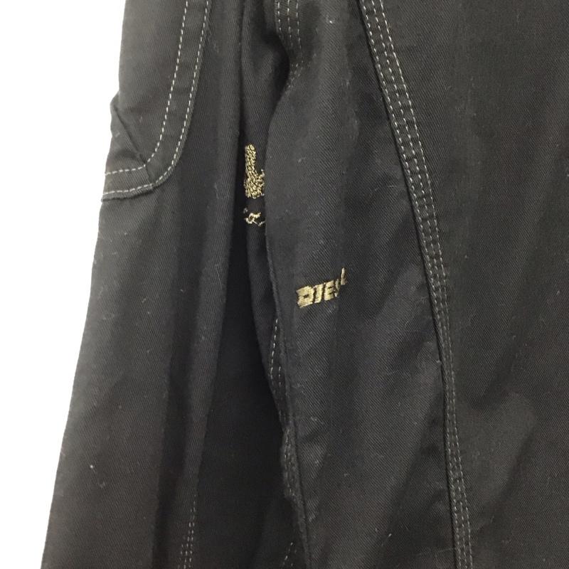 ディーゼル DIESEL シャツ、ブラウス 長袖 長袖シャツ 無地シャツ カラーシャツ L 無地 黒 / ブラック /  メンズ USED 古着 中古 10145341