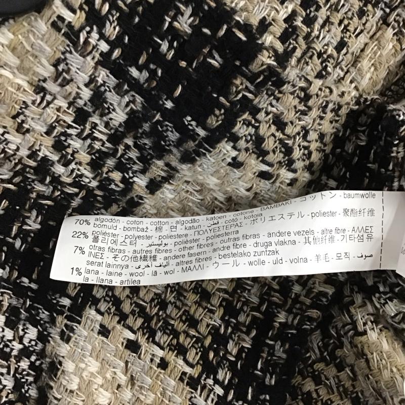 ザラ ZARA ジャケット、上着 ジャケット、ブレザー M チェック マルチカラー / マルチカラー /  レディース USED 古着 中古 10142878