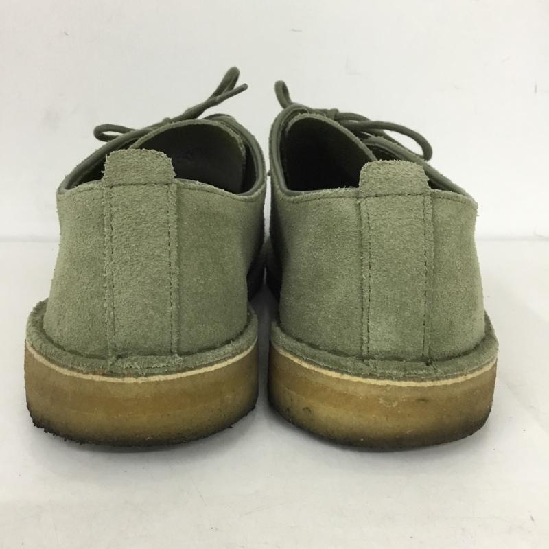 クラークス Clarks カジュアルシューズ カジュアルシューズ DESERT LONDON UK7 US8 US：8 無地 カーキ / カーキ /  メンズ USED 古着 中古 10130411