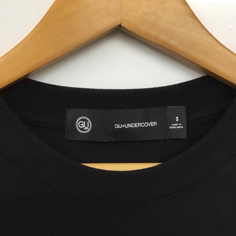ジーユー GU Tシャツ 半袖 341-351036 グラフィックプリントTシャツ 半袖カットソー S プリント 黒 / ブラック /  メンズ USED 古着 中古 10148830