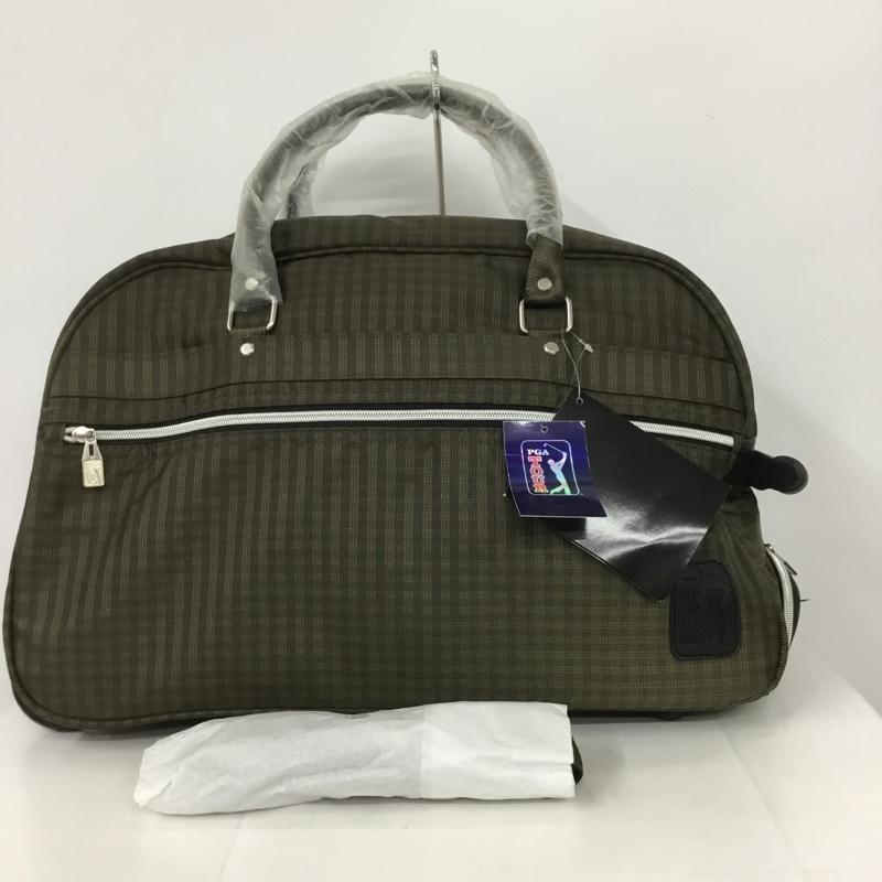 古着 USED ボストンバッグ ボストンバッグ BB-3017 PGA TOUR キャリーバッグ ゴルフバッグ ロゴ、文字 カーキ / カーキ /  メンズ USED 古着 中古 10131854