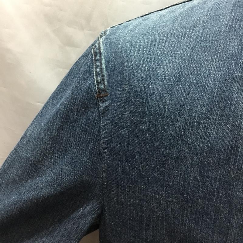 ポールスミス Paul Smith ジャケット、上着 ジャケット、ブレザー デニムジャケット カラージャケット 長袖ジャケット ブルゾン M 無地 インディゴ / インディゴ /  メンズ USED 古着 中古 10122229
