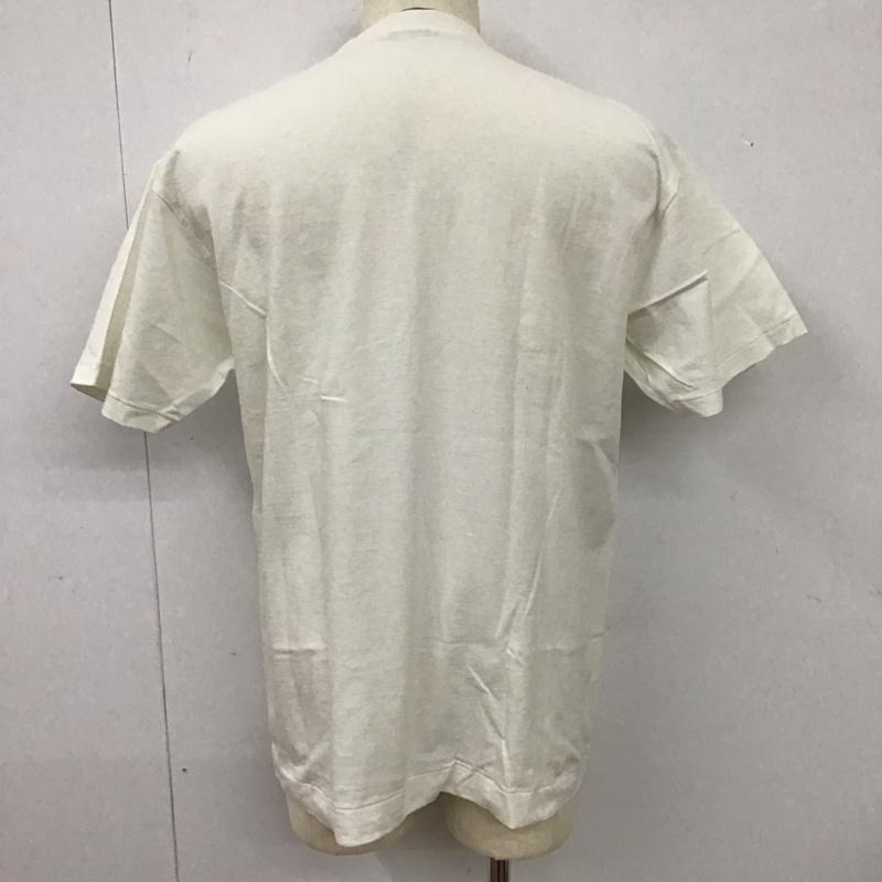 ベイプ BAPE Tシャツ 半袖 半袖カットソー プリントTシャツ クルーネックカットソー BBC L ロゴ、文字 白 / ホワイト /  メンズ USED 古着 中古 10111953