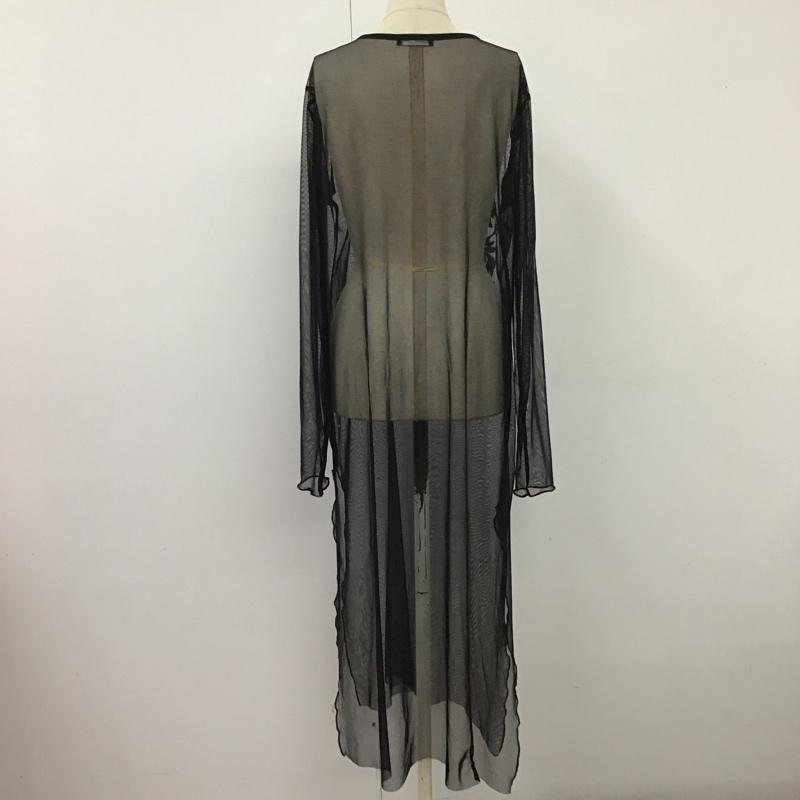 ザラ ZARA ワンピース ロングスカート 刺繍 L 刺繍 黒 / ブラック /  レディース USED 古着 中古 10114148