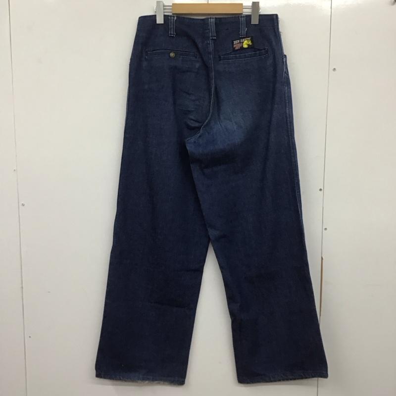 ベンデイビス BEN DAVIS パンツ デニム、ジーンズ 32×32 676 ワンポイント 青 / ブルー /  メンズ USED 古着 中古 10140219