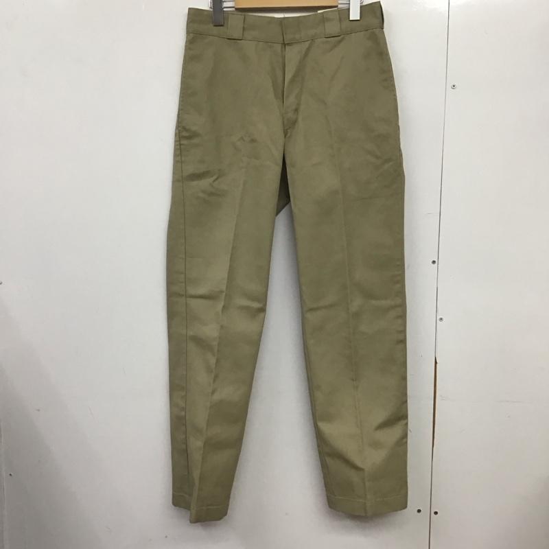 ディッキーズ Dickies パンツ ワークパンツ、ペインターパンツ ワークパンツ チノパン ワイドパンツ 30インチ 無地 ベージュ / ベージュ /  メンズ USED 古着 中古 10146100