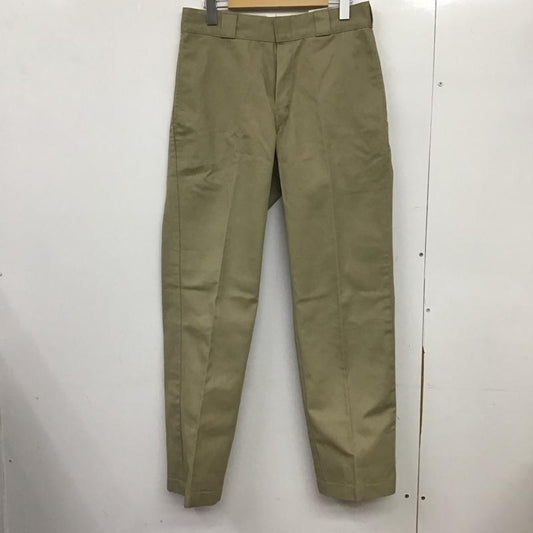 ディッキーズ Dickies パンツ ワークパンツ、ペインターパンツ ワークパンツ チノパン ワイドパンツ 30インチ 無地 ベージュ / ベージュ /  メンズ USED 古着 中古 10146100