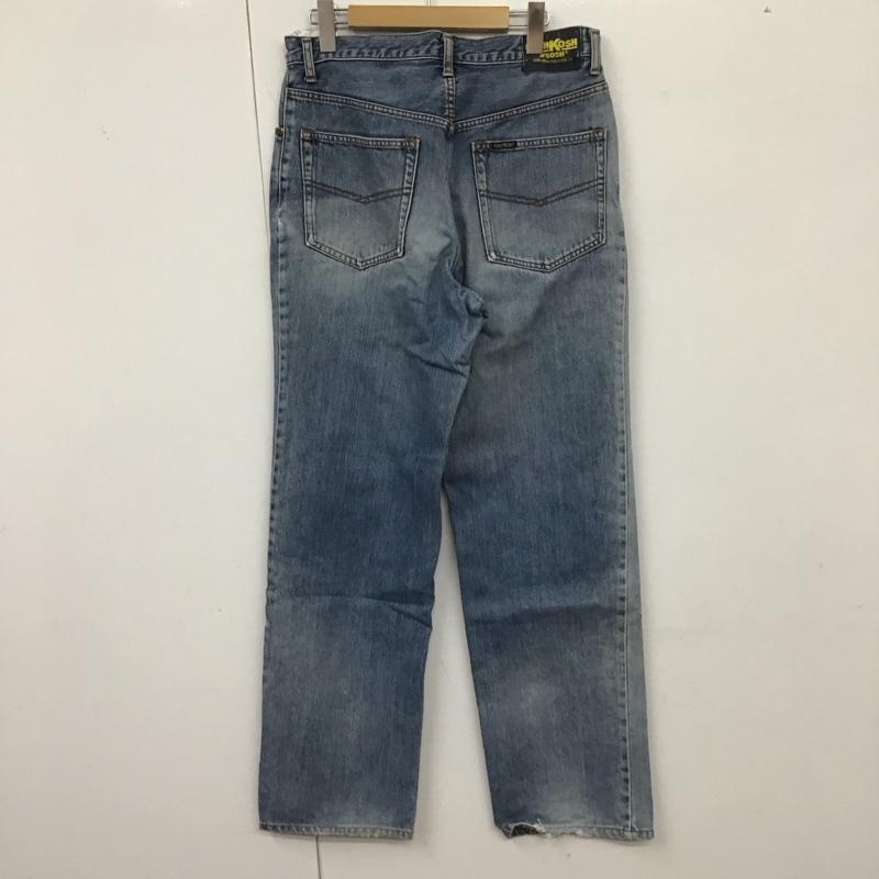 オシュコシュ OSHKOSH パンツ デニム、ジーンズ デニムパンツ ワイドパンツ カジュアルパンツ 32インチ 無地 インディゴ / インディゴ /  メンズ USED 古着 中古 10129274