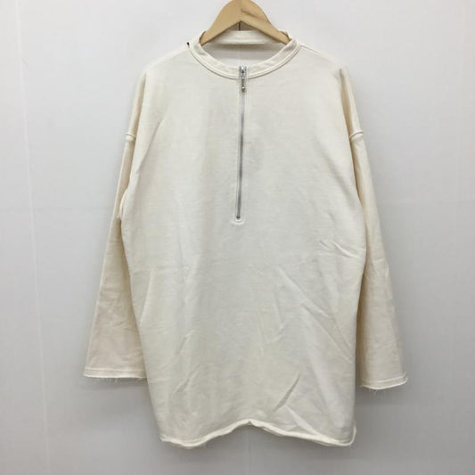 ジーナシス JEANASIS トレーナー 長袖 JS064397CF FREE 無地 アイボリー / アイボリー /  レディース USED 古着 中古 10136770