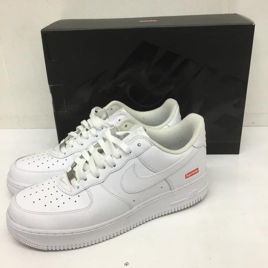 ナイキ NIKE スニーカー スニーカー AIR FORCE1 LOW SUPREME エアフォース１　シュプリーム CU9225 100 28.0cm ロゴ、文字 白 / ホワイト /  メンズ USED 古着 中古 10109018