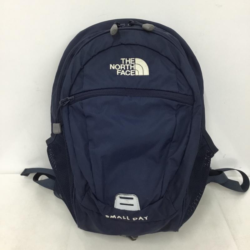 ザノースフェイス THE NORTH FACE バッグ バッグ NMJ71653 SMALL DAY キッズ リュック バックパック デイパック ロゴ、文字 紺 / ネイビー /  ボーイズ USED 古着 中古 10150448