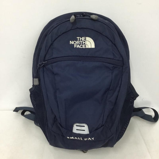ザノースフェイス THE NORTH FACE バッグ バッグ NMJ71653 SMALL DAY キッズ リュック バックパック デイパック ロゴ、文字 紺 / ネイビー /  ボーイズ USED 古着 中古 10150448