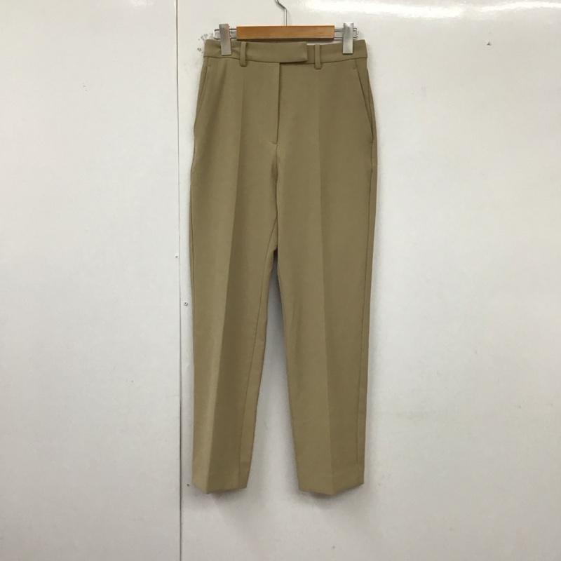 ミラオーウェン Mila Owen パンツ スラックス 09WFP222300 後ゴムテーパードパンツ 0 無地 ベージュ / ベージュ /  レディース USED 古着 中古 10129191
