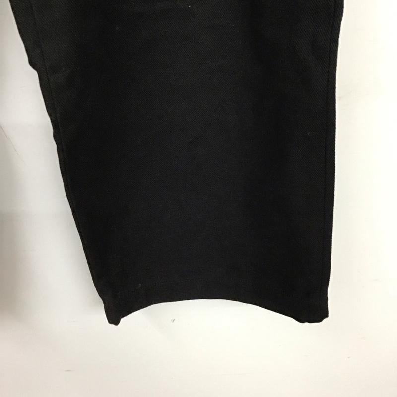 マコバ MACOBER パンツ チノパン ワークパンツ ワイドパンツ カジュアルパンツ チノパン M 無地 黒 / ブラック /  メンズ USED 古着 中古 10117337