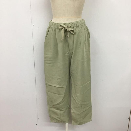 ザラ ZARA ボトムス ボトムス 4043 241 514 イージーパンツ S 無地 カーキ / カーキ /  レディース USED 古着 中古 10120019